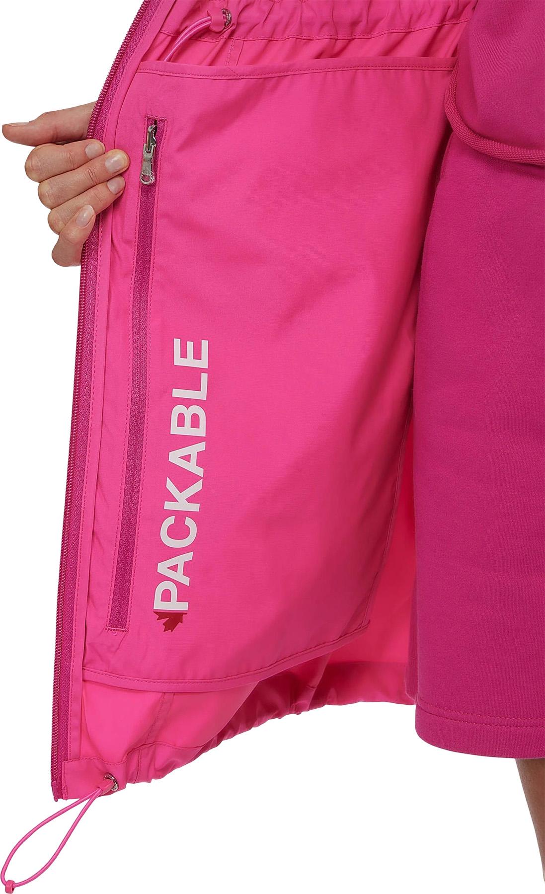 Numéro de l'image de la galerie de produits 3 pour le produit Manteau de pluie compressible long avec capuchon amovible Esen - Femme