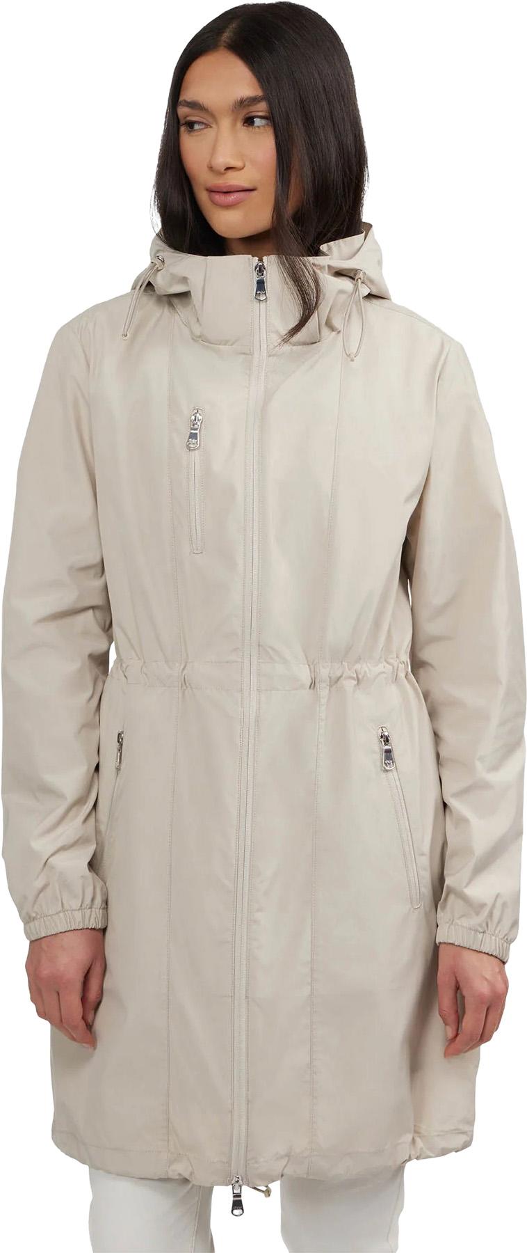 Product gallery image number 3 for product Esen Long Packable Raincoat with Removable Hood - Women's