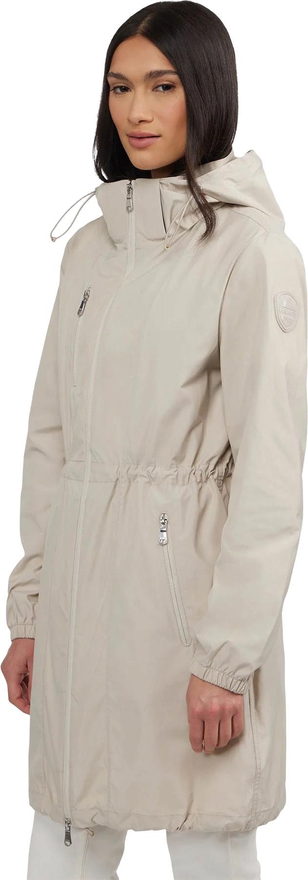 Product gallery image number 4 for product Esen Long Packable Raincoat with Removable Hood - Women's