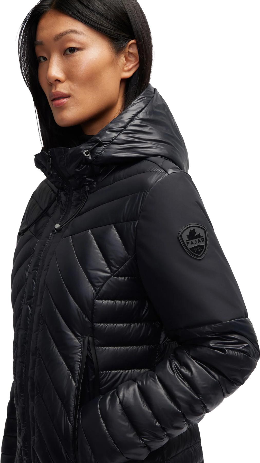 Numéro de l'image de la galerie de produits 4 pour le produit Manteau matelassé léger et compressible en matériaux assortis Esmay - Femme