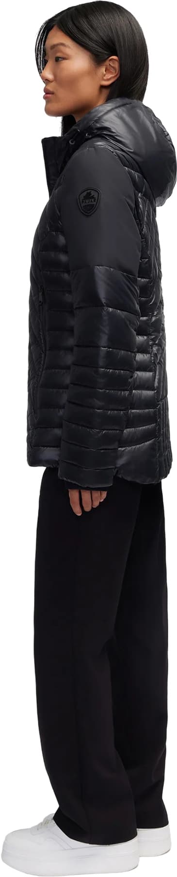 Numéro de l'image de la galerie de produits 3 pour le produit Manteau matelassé léger et compressible en matériaux assortis Esmay - Femme