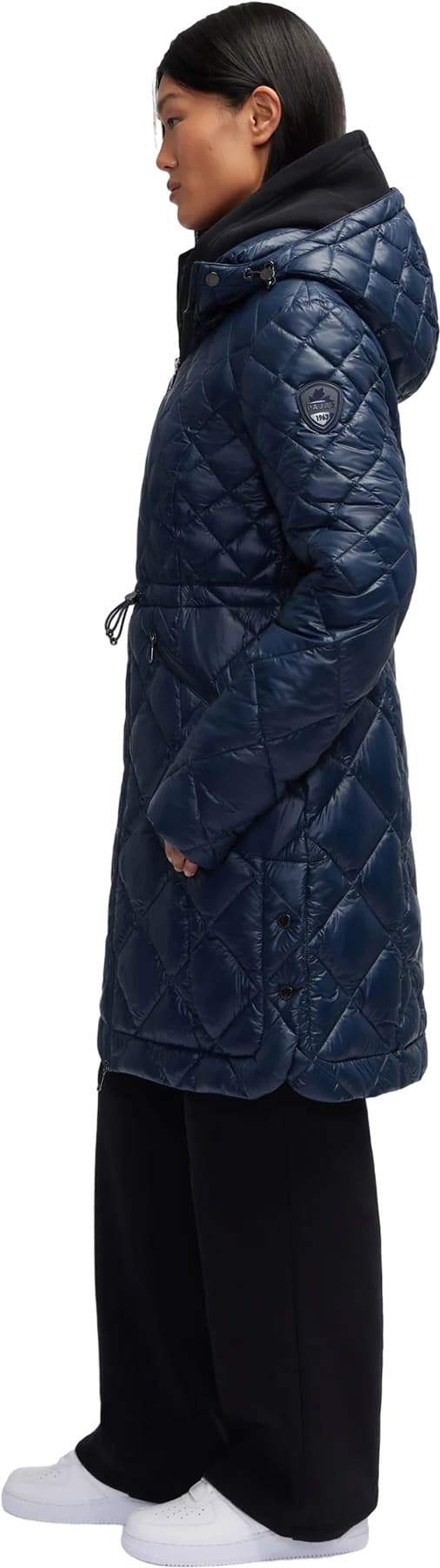 Product gallery image number 5 for product Halona Lightweight Diamond Quilt Packable Puffer Jacket - Women's