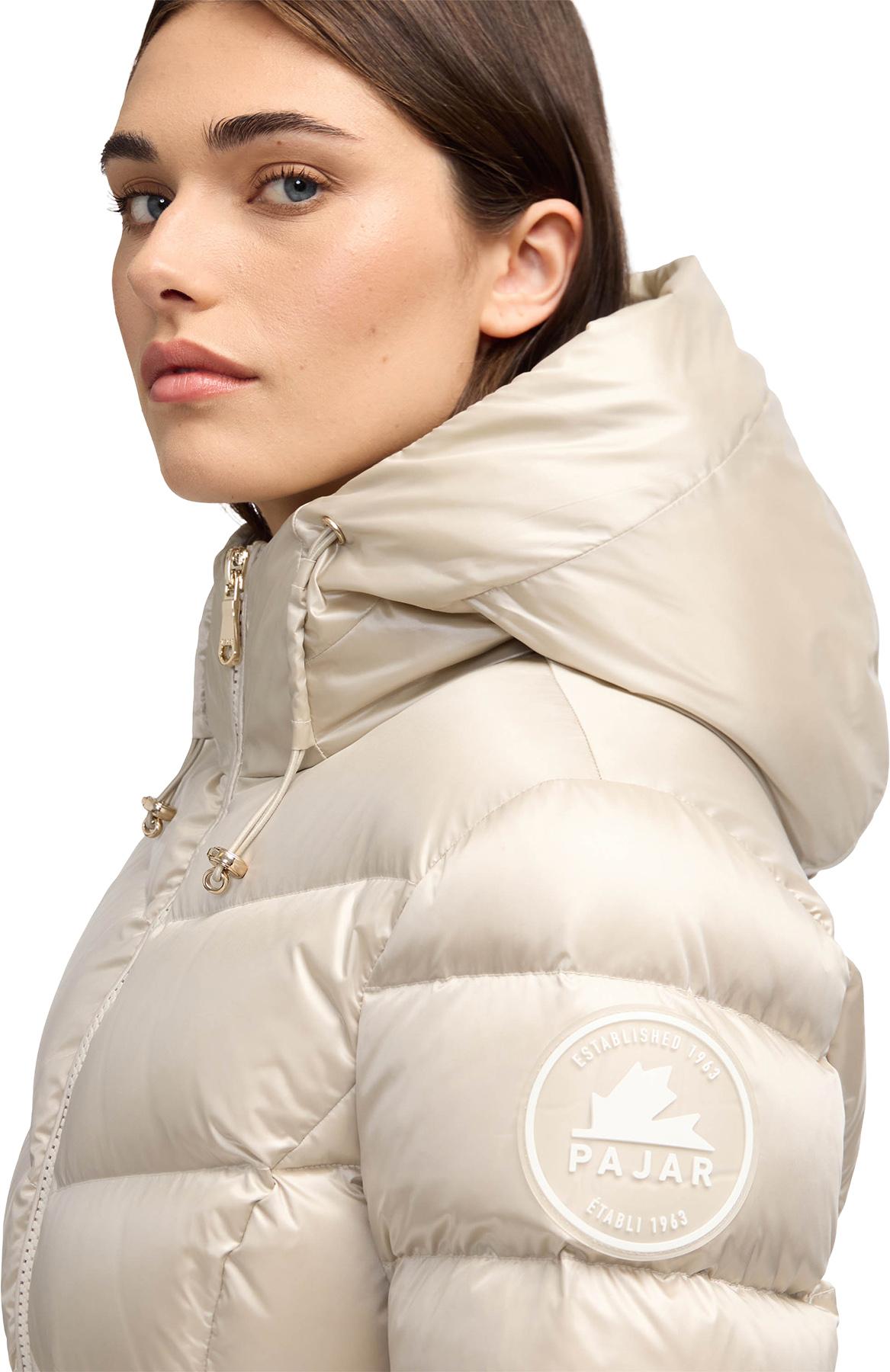 Product gallery image number 3 for product Zola Box Quilt Mid-Length Puffer Jacket with Fixed Hood - Women's