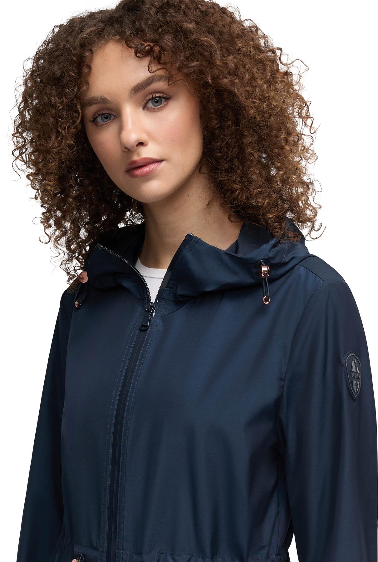 Product gallery image number 4 for product Galena Hooded Short Raincoat - Women's