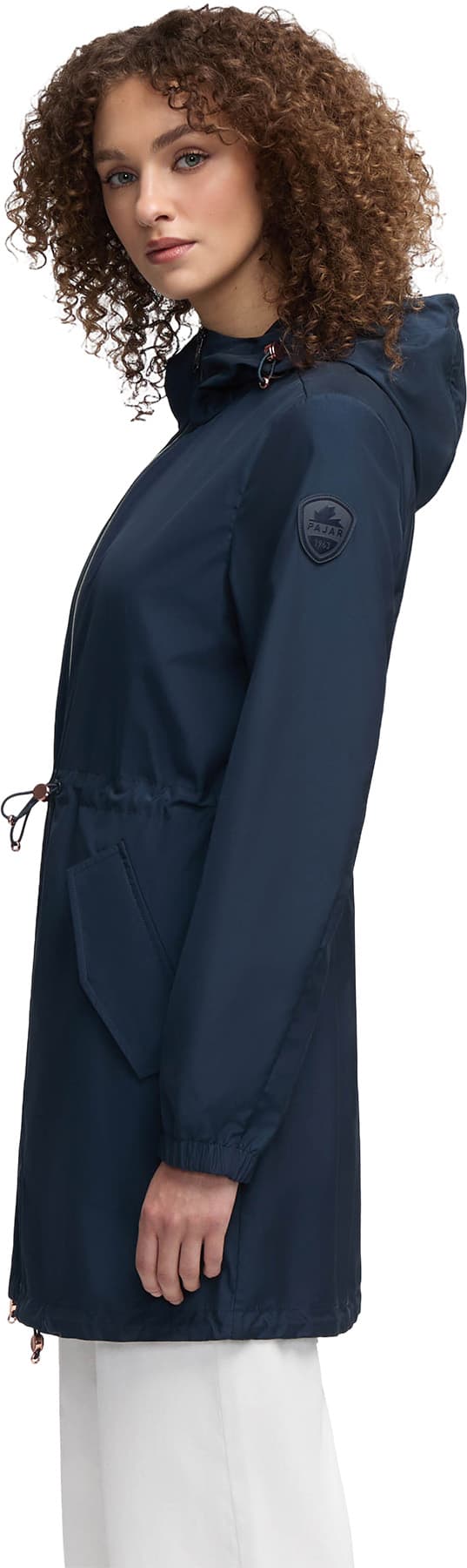 Product gallery image number 5 for product Galena Hooded Short Raincoat - Women's