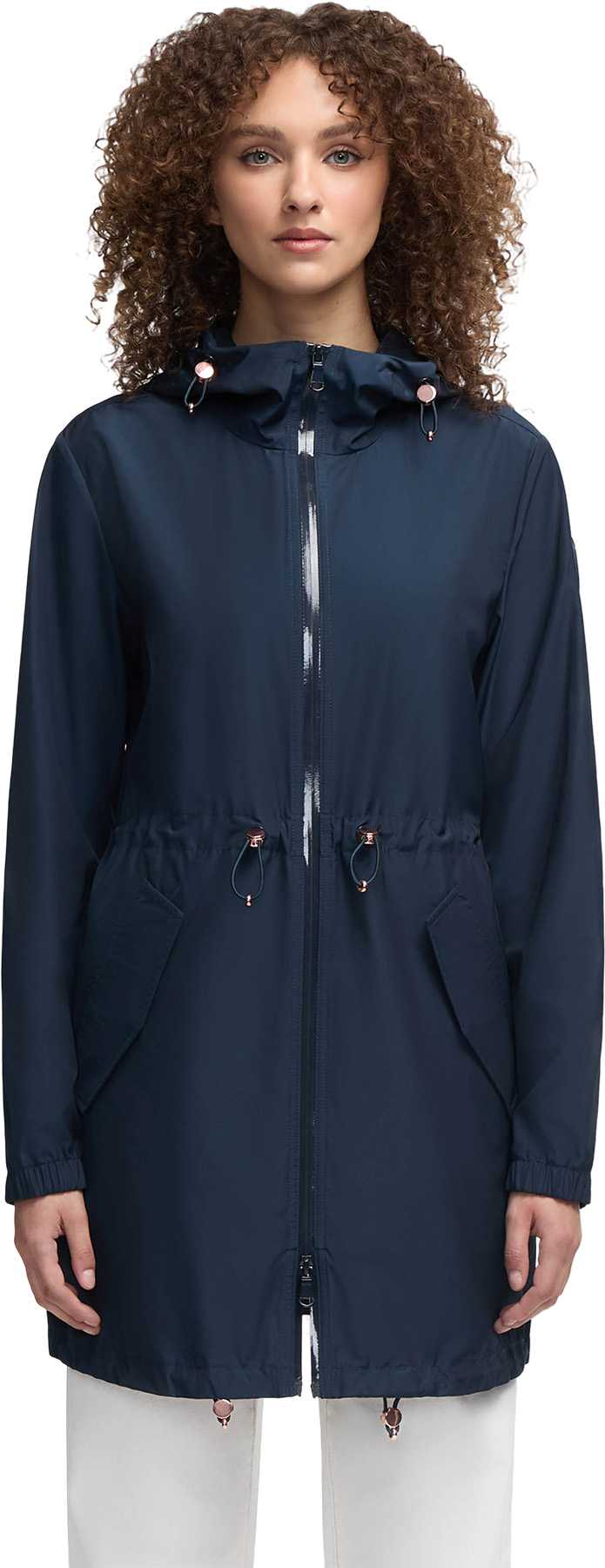 Image de produit pour Manteau de pluie court à capuchon Galena - Femme