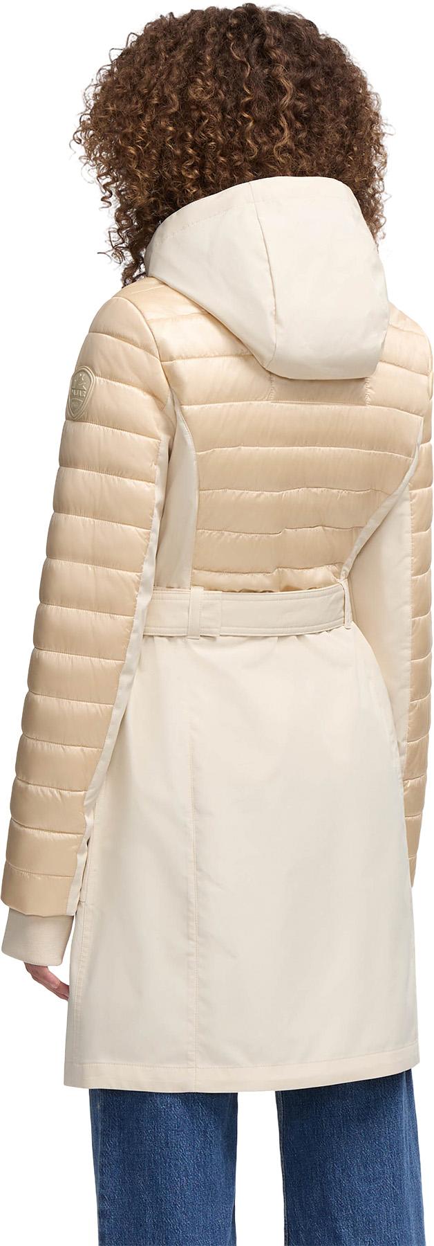 Product gallery image number 4 for product Opal Trench Coat with Quilted Accent - Women's