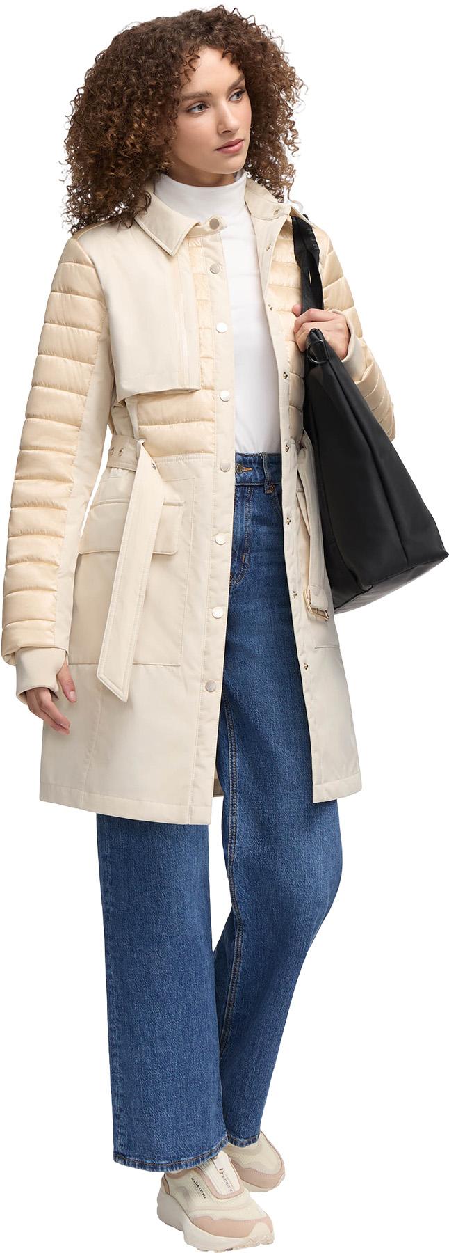 Product gallery image number 6 for product Opal Trench Coat with Quilted Accent - Women's