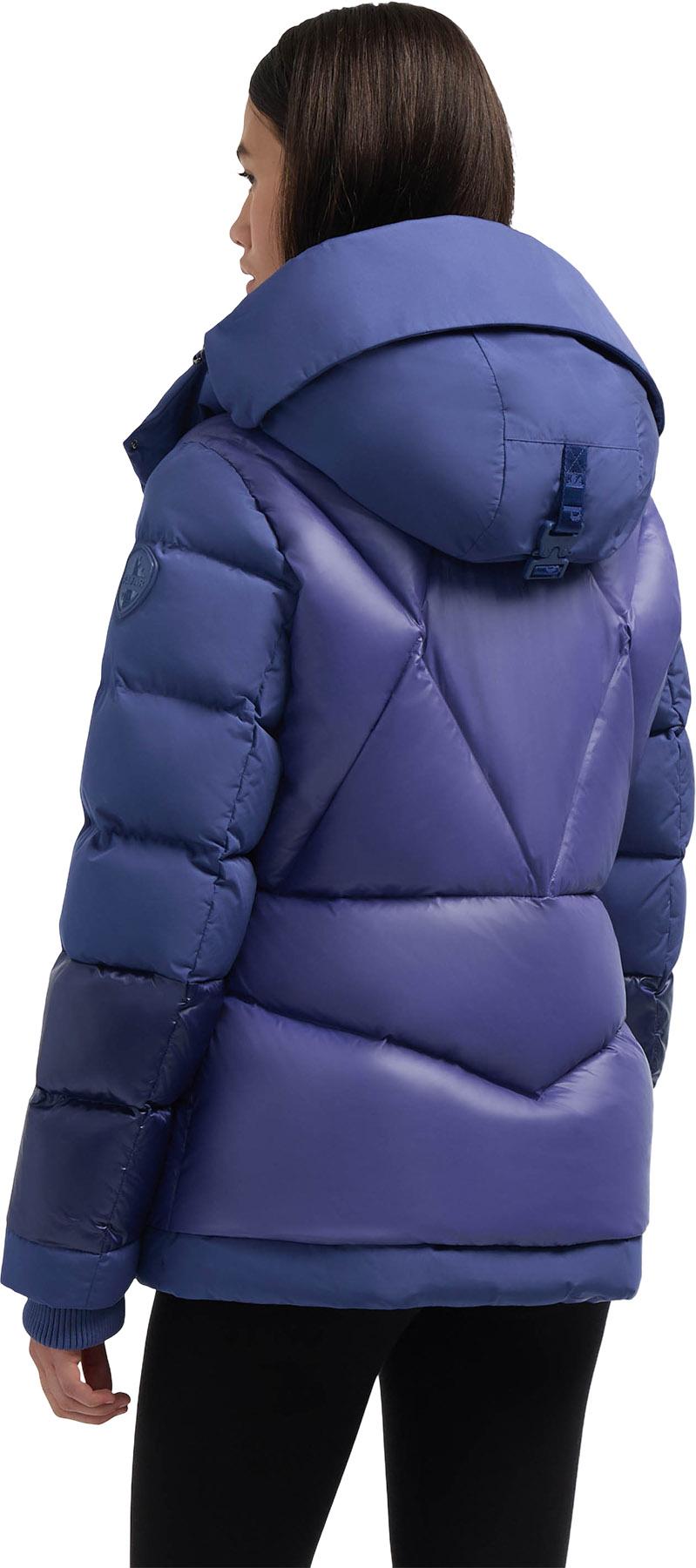 Product gallery image number 4 for product Vega Mixed Media Puffer Jacket with Removable Hood - Women's