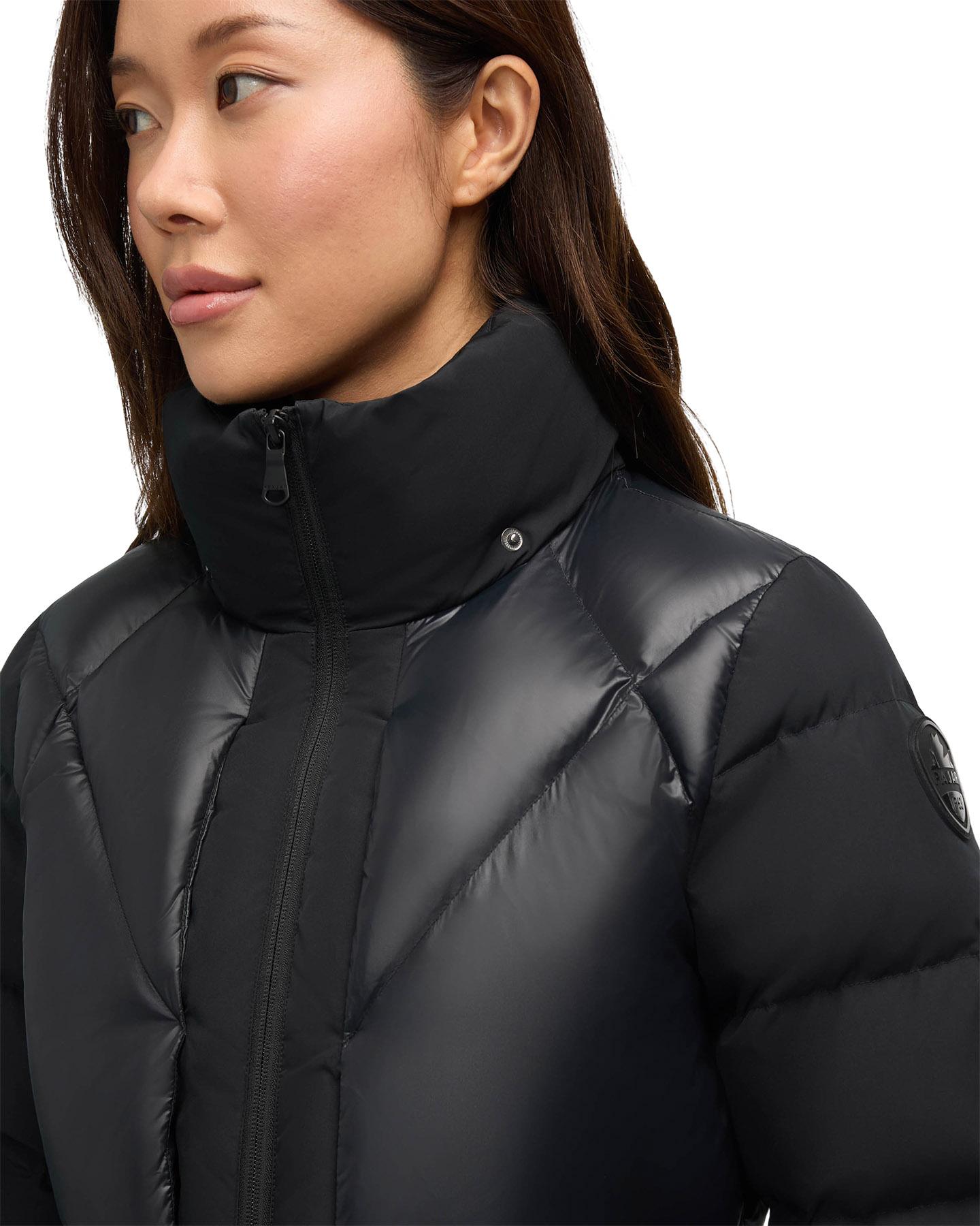 Product gallery image number 4 for product Vega Mixed Media Puffer Jacket with Removable Hood - Women's