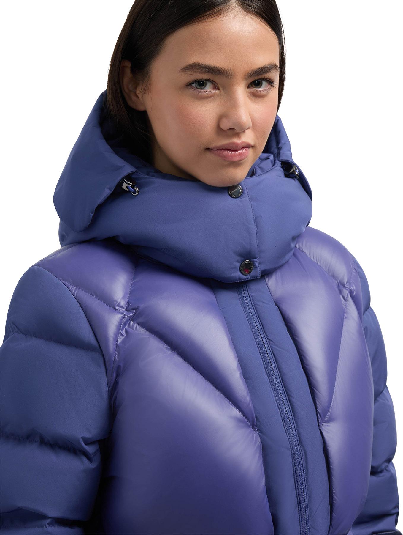Product gallery image number 2 for product Vega Mixed Media Puffer Jacket with Removable Hood - Women's