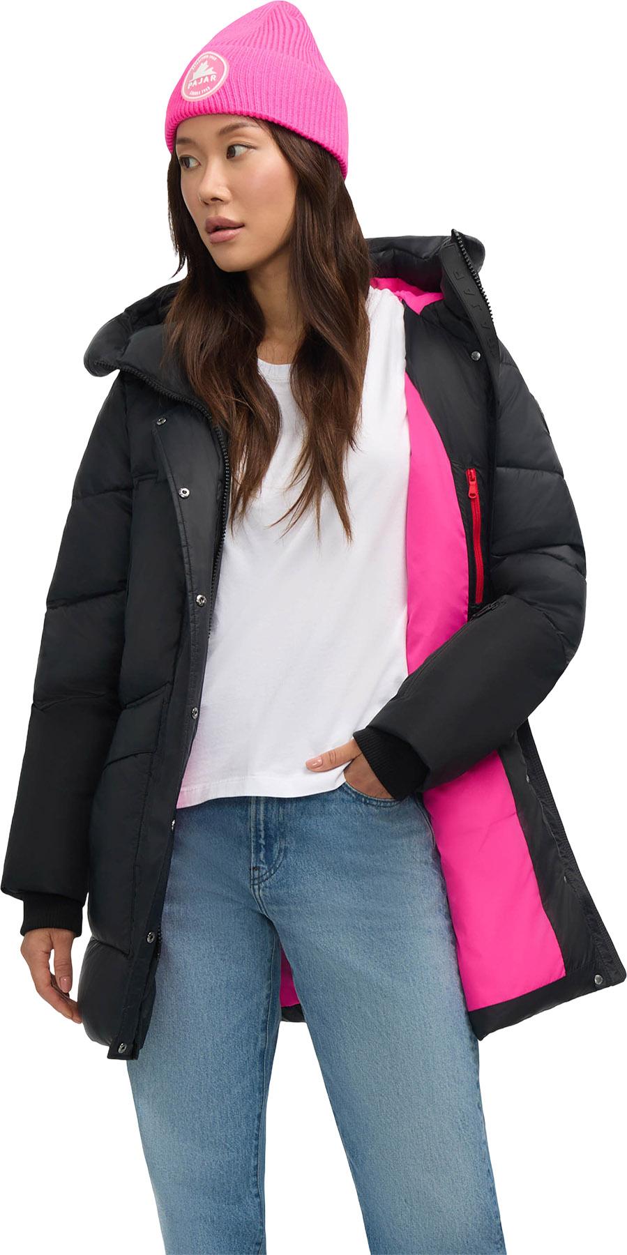 Numéro de l'image de la galerie de produits 2 pour le produit Parka mi-longue matelassée avec capuchon surdimensionné Heirani - Femme