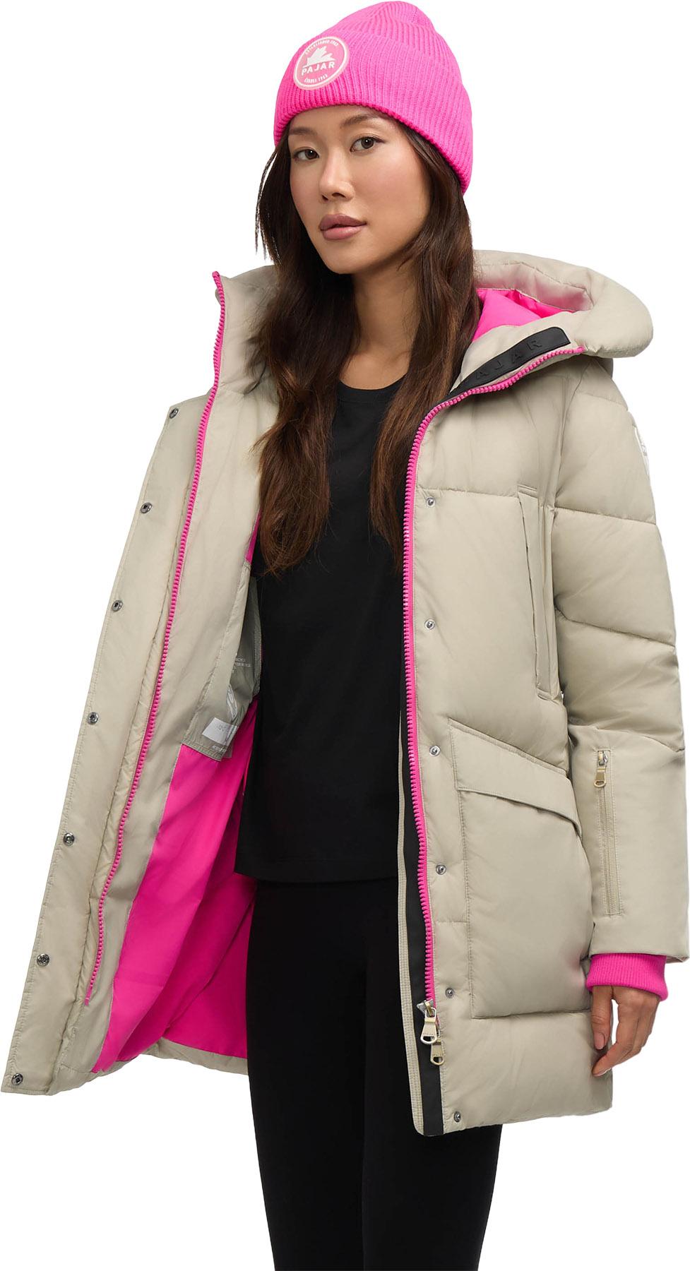 Product gallery image number 3 for product Heirani Mid-Length Quilted Puffer Parka with Oversized Hood - Women's