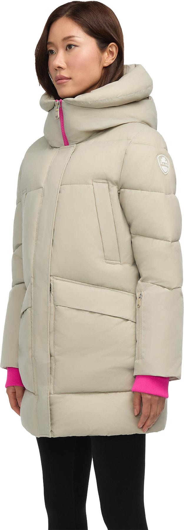 Product gallery image number 2 for product Heirani Mid-Length Quilted Puffer Parka with Oversized Hood - Women's