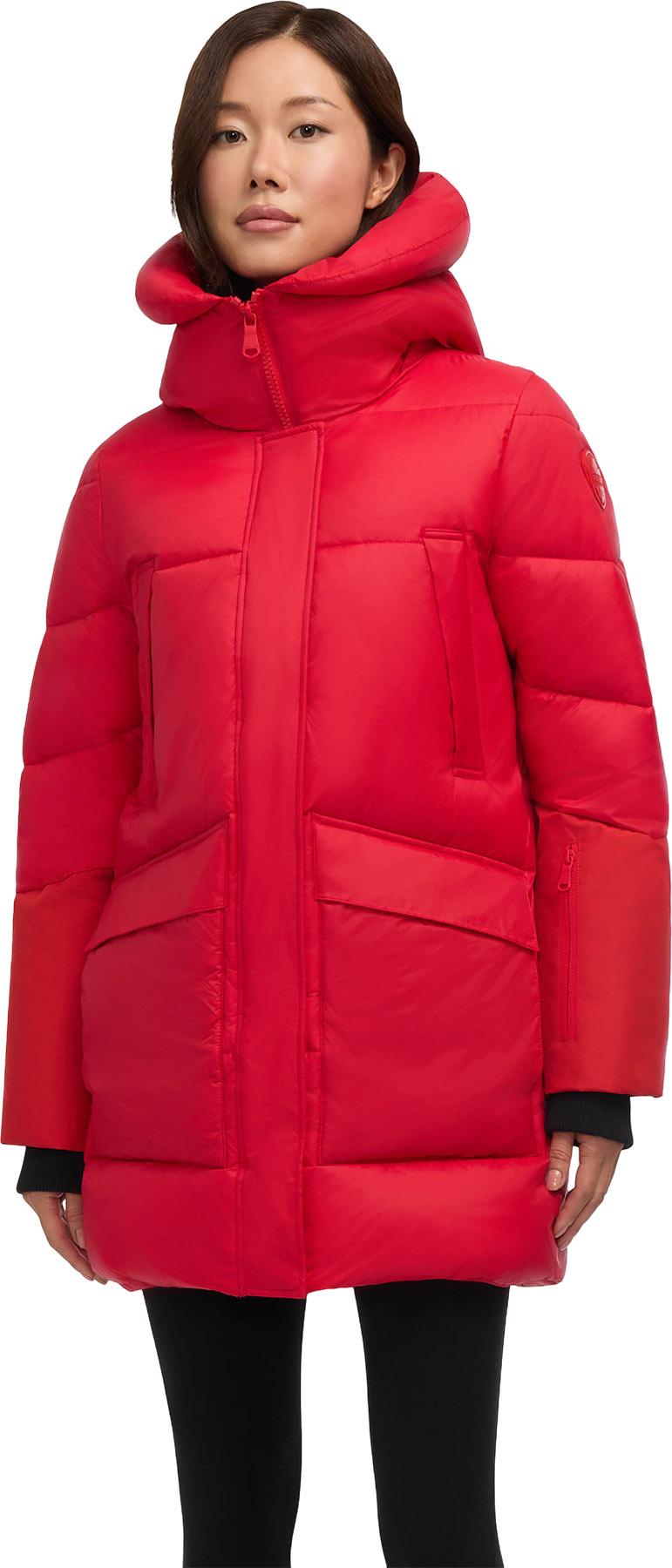 Product image for Heirani Mid-Length Quilted Puffer Parka with Oversized Hood - Women's