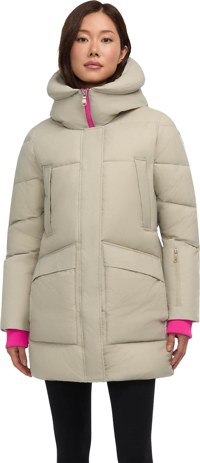 Product gallery image number 1 for product Heirani Mid-Length Quilted Puffer Parka with Oversized Hood - Women's