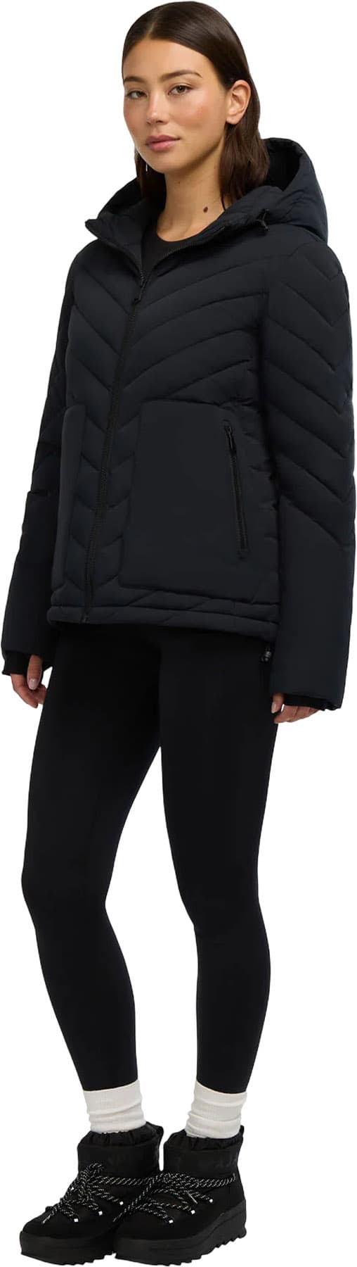 Numéro de l'image de la galerie de produits 5 pour le produit Manteau léger en tissu extensible quadridirectionnel Avery - Femme