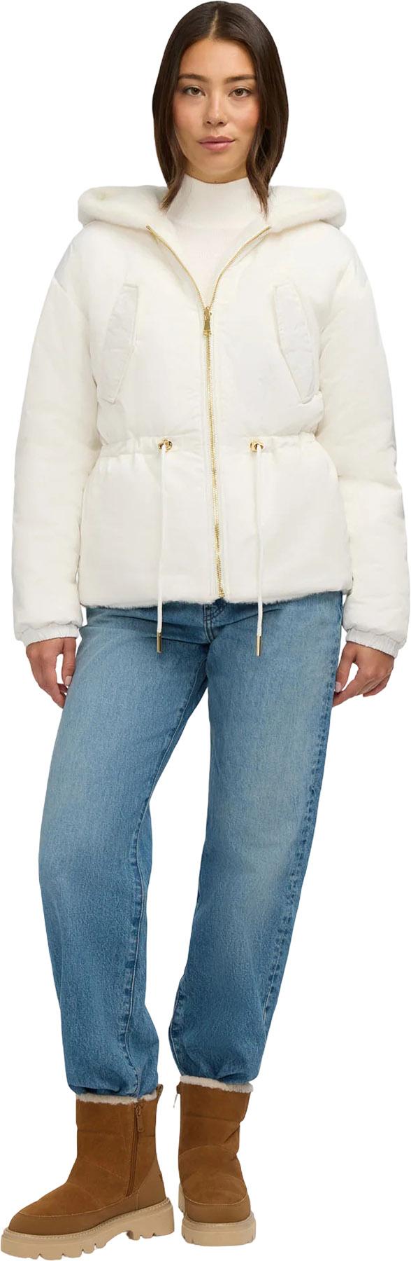 Product gallery image number 2 for product Women’s Demi Reversible Faux Fur Jacket with Hood