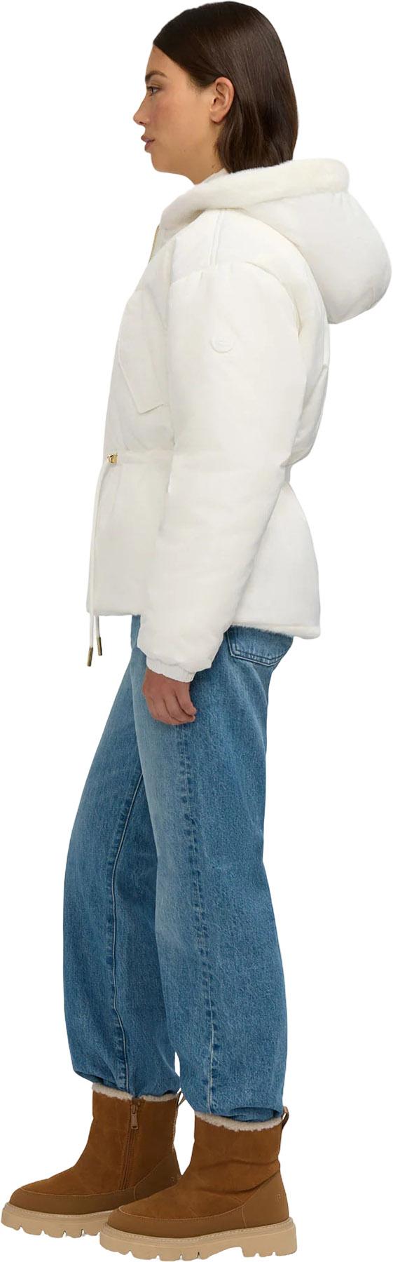 Product gallery image number 3 for product Women’s Demi Reversible Faux Fur Jacket with Hood