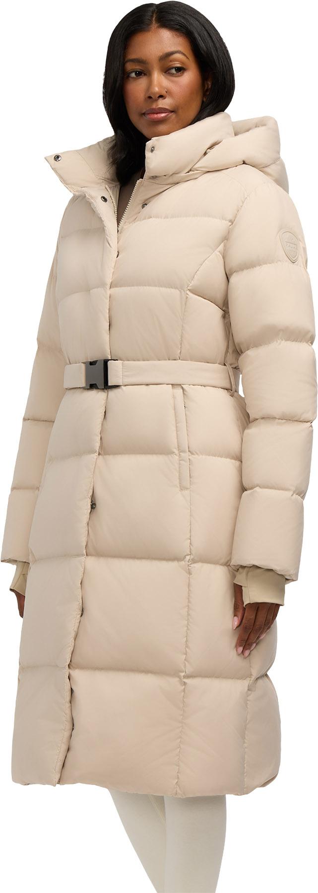 Product gallery image number 3 for product Zora Long Puffer Jacket with Removable Hood - Women's