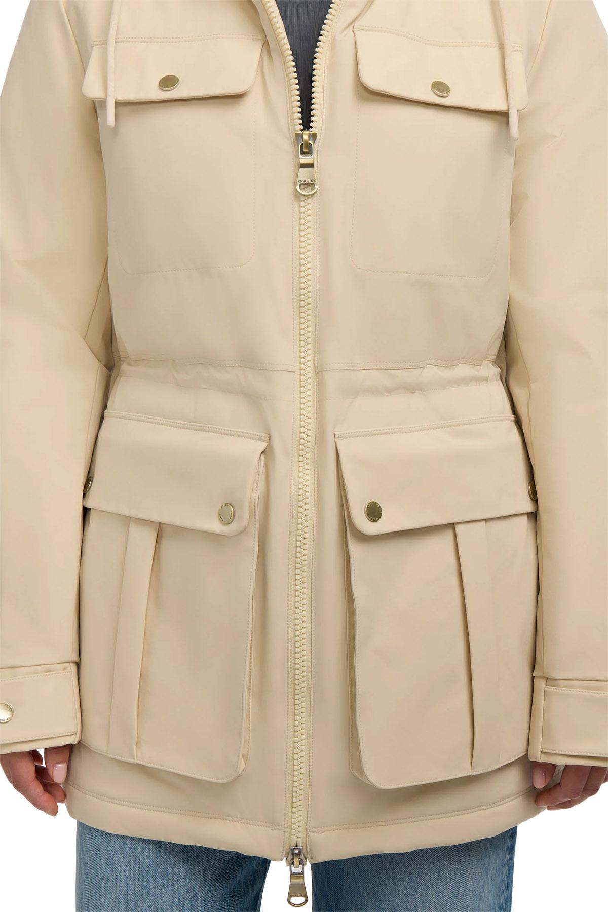 Product gallery image number 3 for product Ivory Lightweight Mid-Length Jacket - Women's