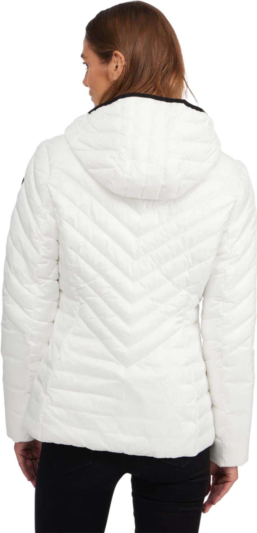 Numéro de l'image de la galerie de produits 5 pour le produit Manteau matelassé léger et compressible avec capuchon fixe Colette - Femme