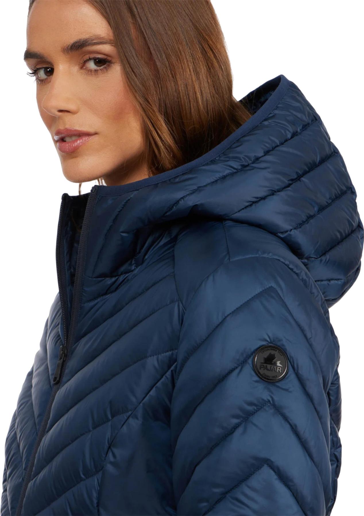 Numéro de l'image de la galerie de produits 4 pour le produit Manteau matelassé léger et compressible avec capuchon fixe Colette - Femme