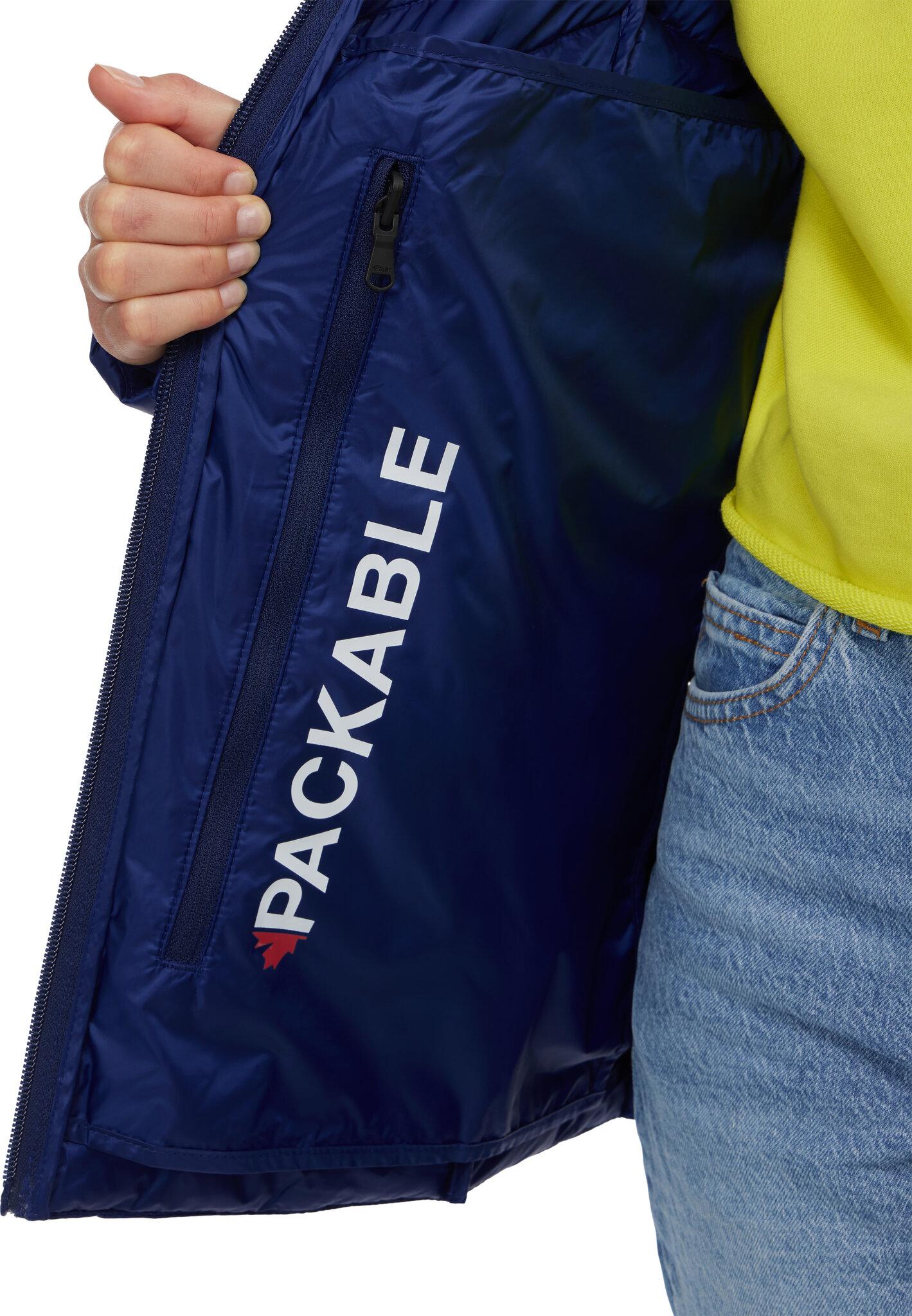 Product gallery image number 5 for product Colette Lightweight Packable Puffer Jacket with Fixed Hood - Women's