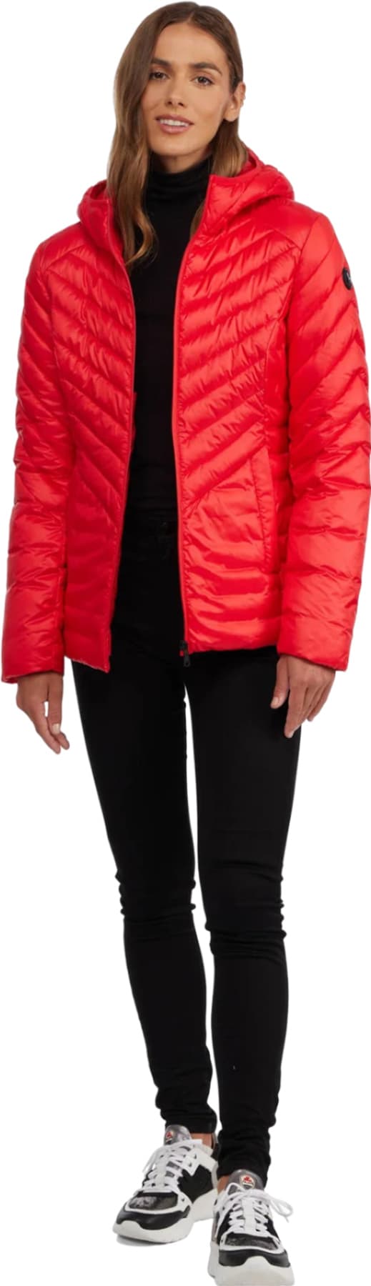 Product gallery image number 5 for product Colette Lightweight Packable Puffer Jacket with Fixed Hood - Women's