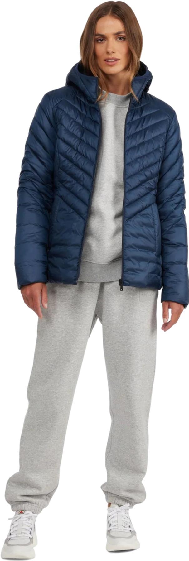 Numéro de l'image de la galerie de produits 7 pour le produit Manteau matelassé léger et compressible avec capuchon fixe Colette - Femme