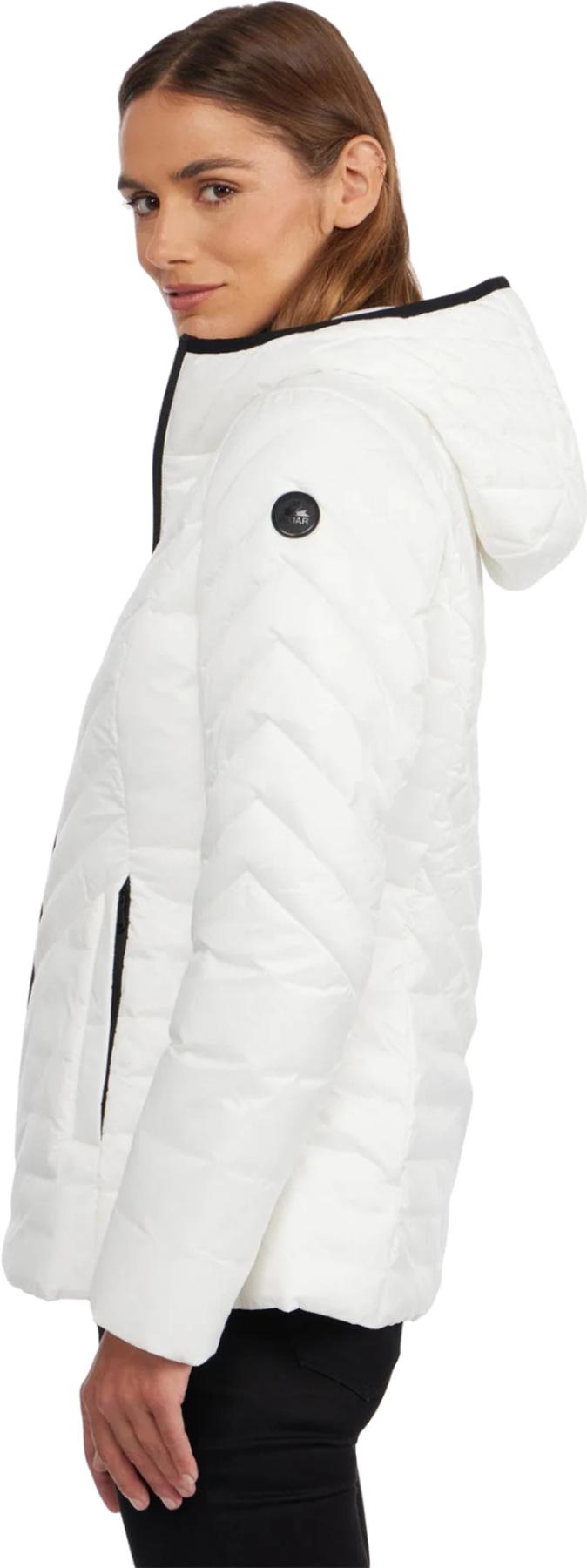 Numéro de l'image de la galerie de produits 6 pour le produit Manteau matelassé léger et compressible avec capuchon fixe Colette - Femme