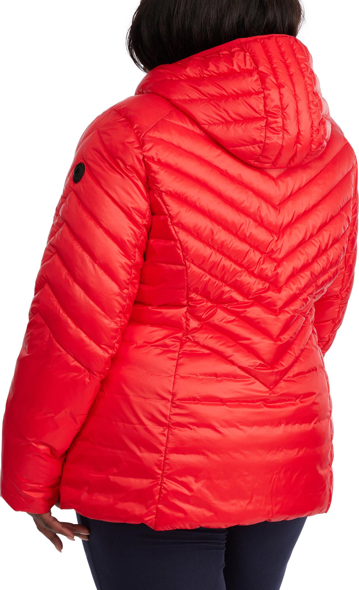 Numéro de l'image de la galerie de produits 4 pour le produit Manteau matelassé léger avec panneau latéral à manches combinées Colette - Femme