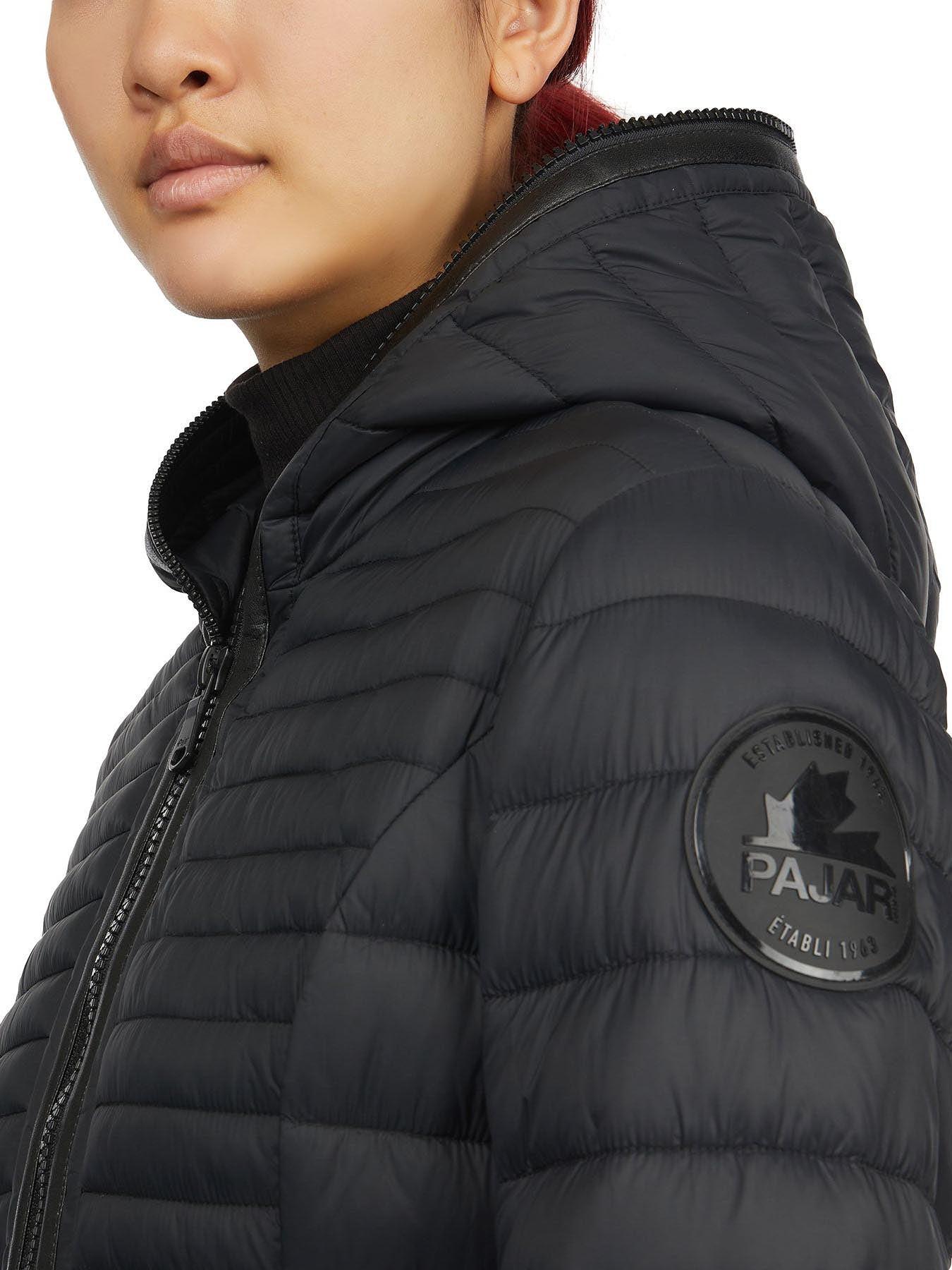 Product gallery image number 6 for product Lyvien Lightweight Packable Puffer Jacket with Zip to Top Fixed Hood - Women's