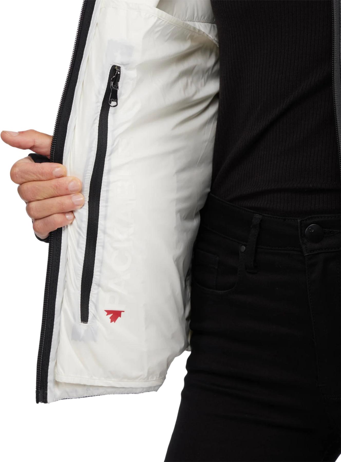 Numéro de l'image de la galerie de produits 4 pour le produit Manteau matelassé léger et compressible 3-en-1 avec capuchon fixe Vela - Femme