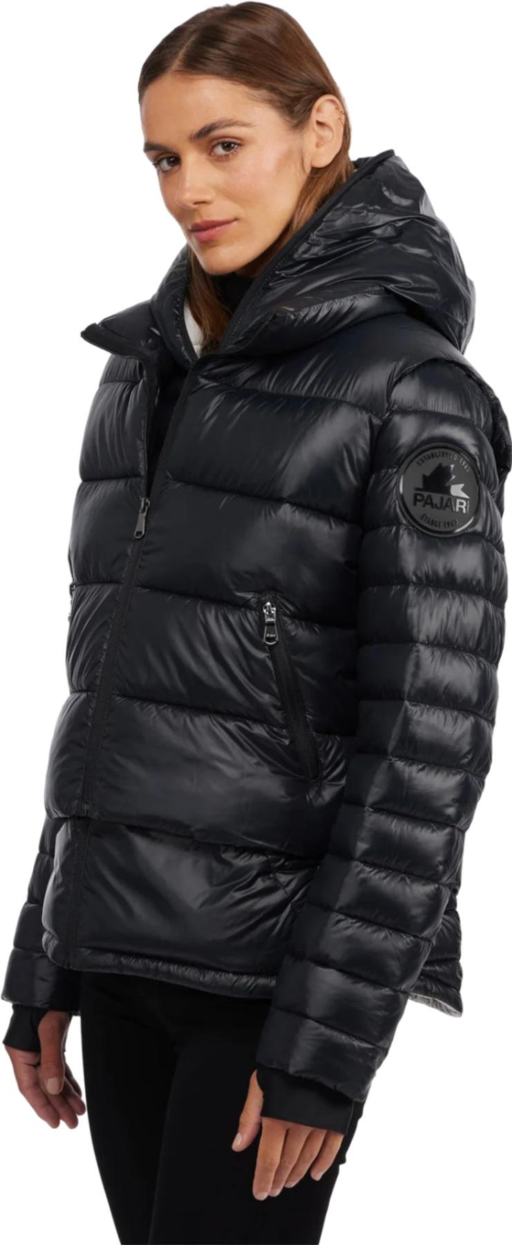 Numéro de l'image de la galerie de produits 2 pour le produit Manteau matelassé léger et compressible 3-en-1 avec capuchon fixe Vela - Femme