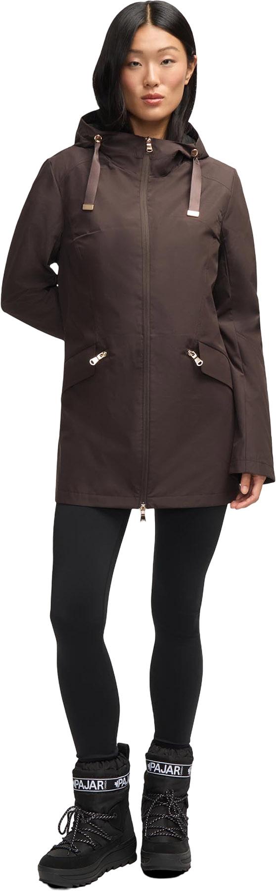 Product gallery image number 6 for product Elara 3-In-1 Lightweight Jacket with Fixed Hood - Women's