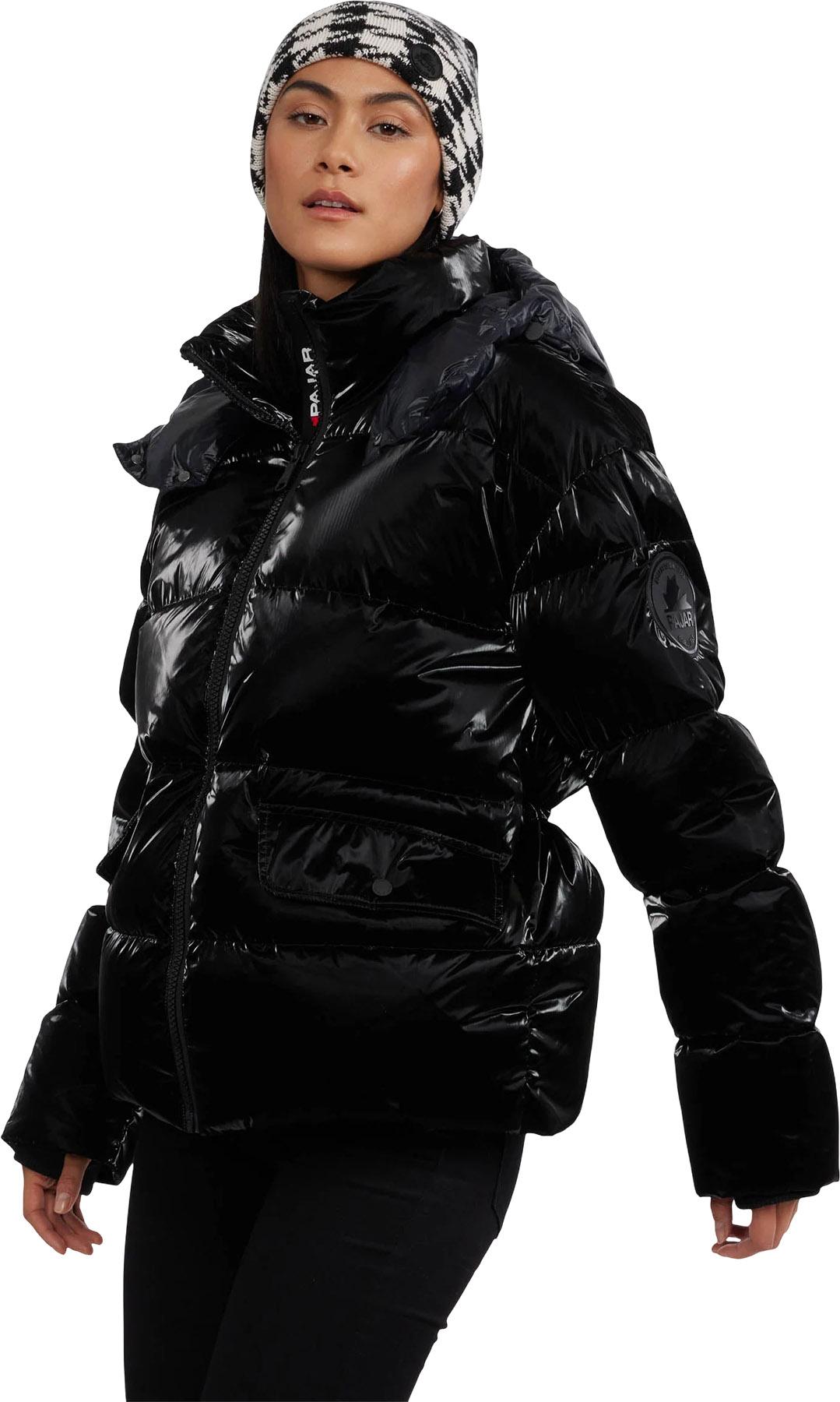 Numéro de l'image de la galerie de produits 6 pour le produit Manteau matelassé court à coupe carrée avec jupe pare-neige et capuchon Ascella - Femme