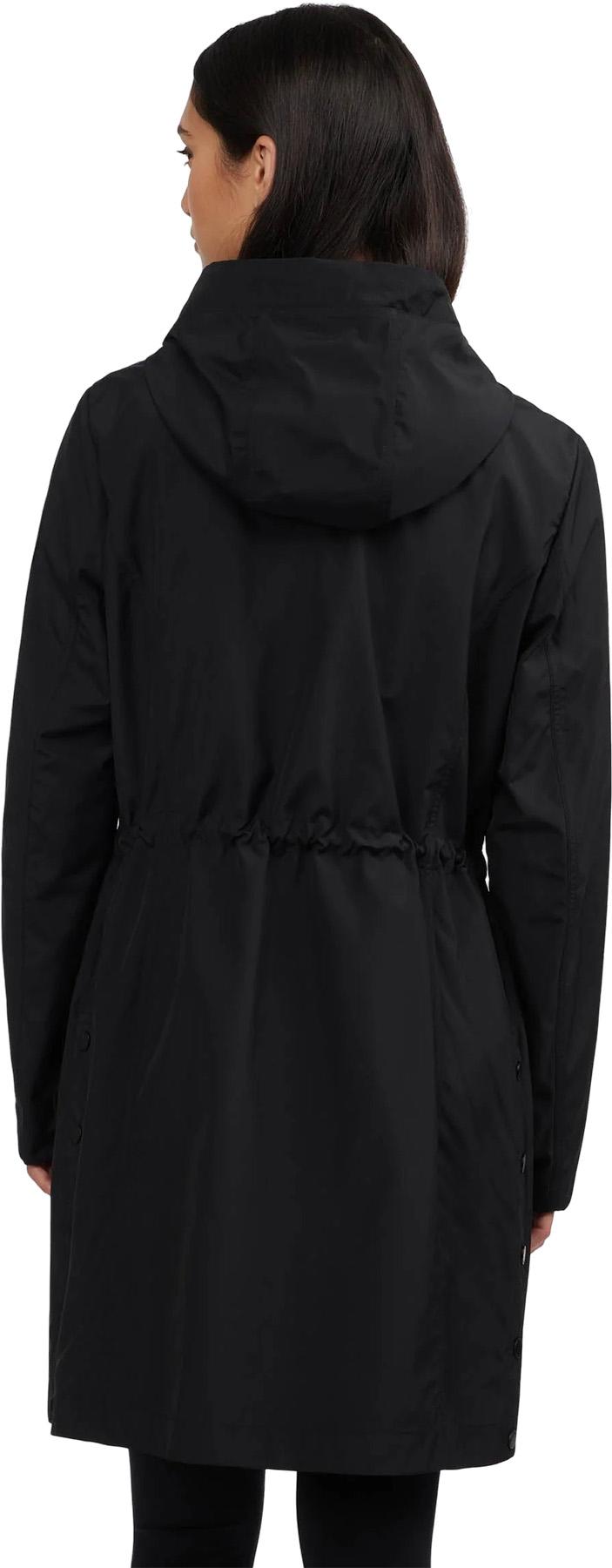 Product gallery image number 3 for product Dew Long Raincoat with Fixed Hood - Women's