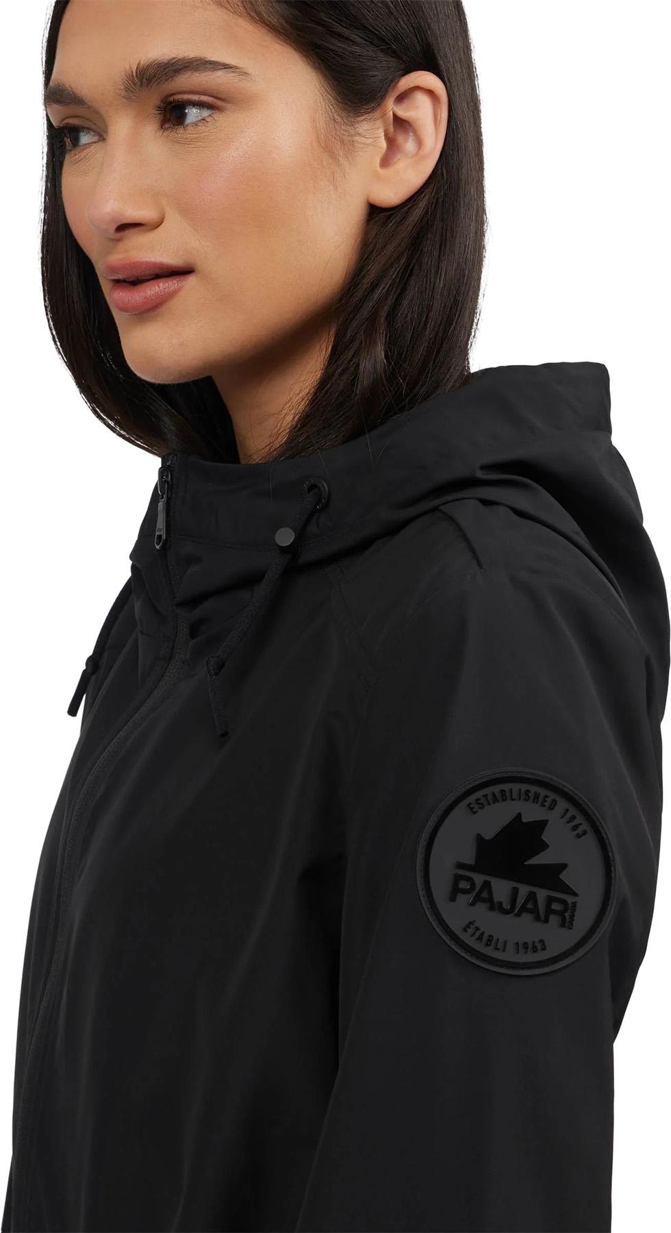 Product gallery image number 4 for product Dew Long Raincoat with Fixed Hood - Women's