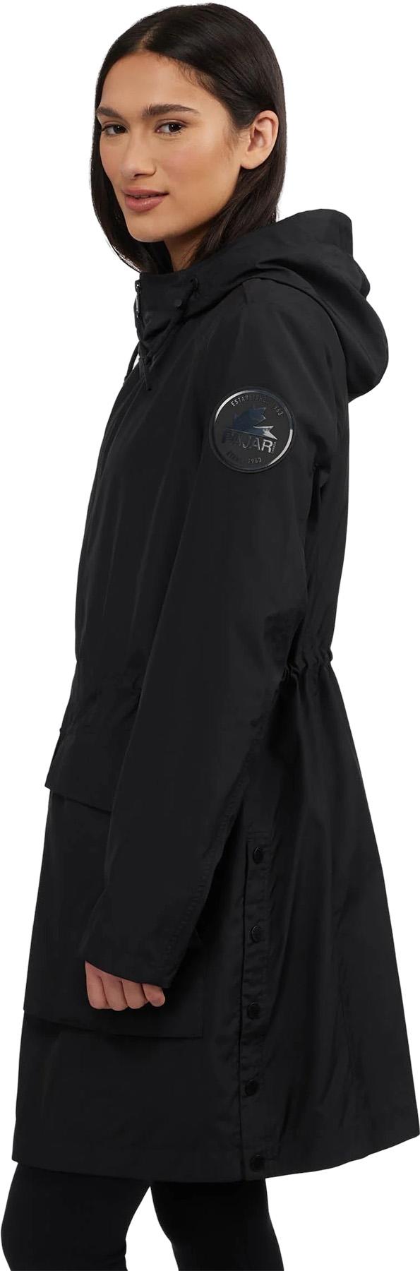 Product gallery image number 5 for product Dew Long Raincoat with Fixed Hood - Women's