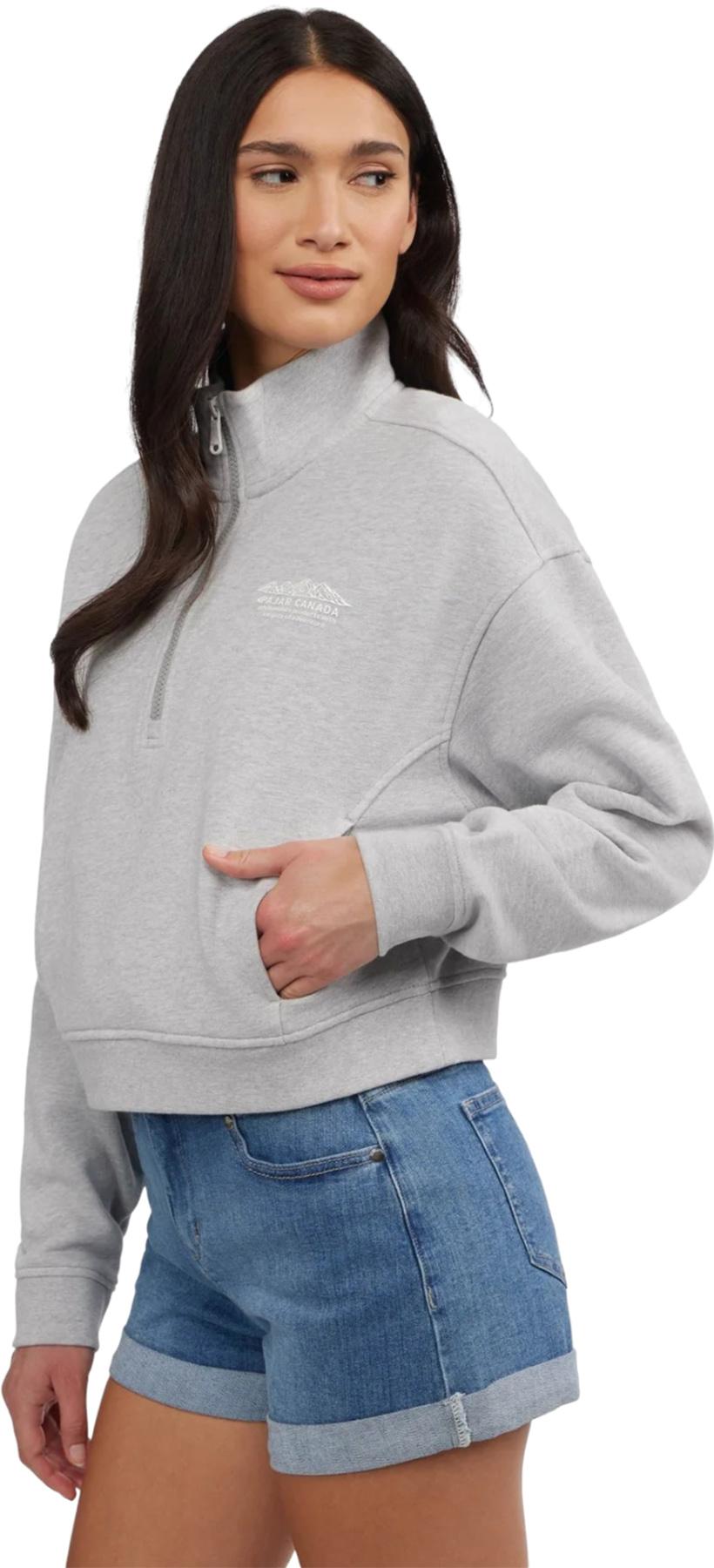 Product gallery image number 5 for product Pearson Essential Fit Half-Zip Sweatshirt - Women's