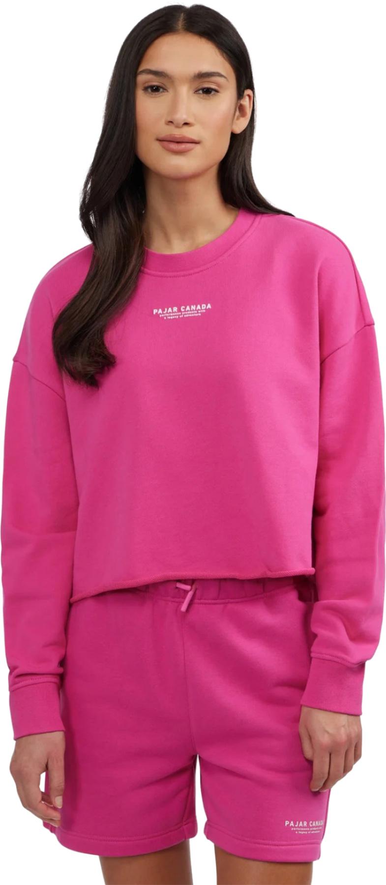 Image de produit pour Chandail en molleton écourté surdimensionné Lawson - Femme