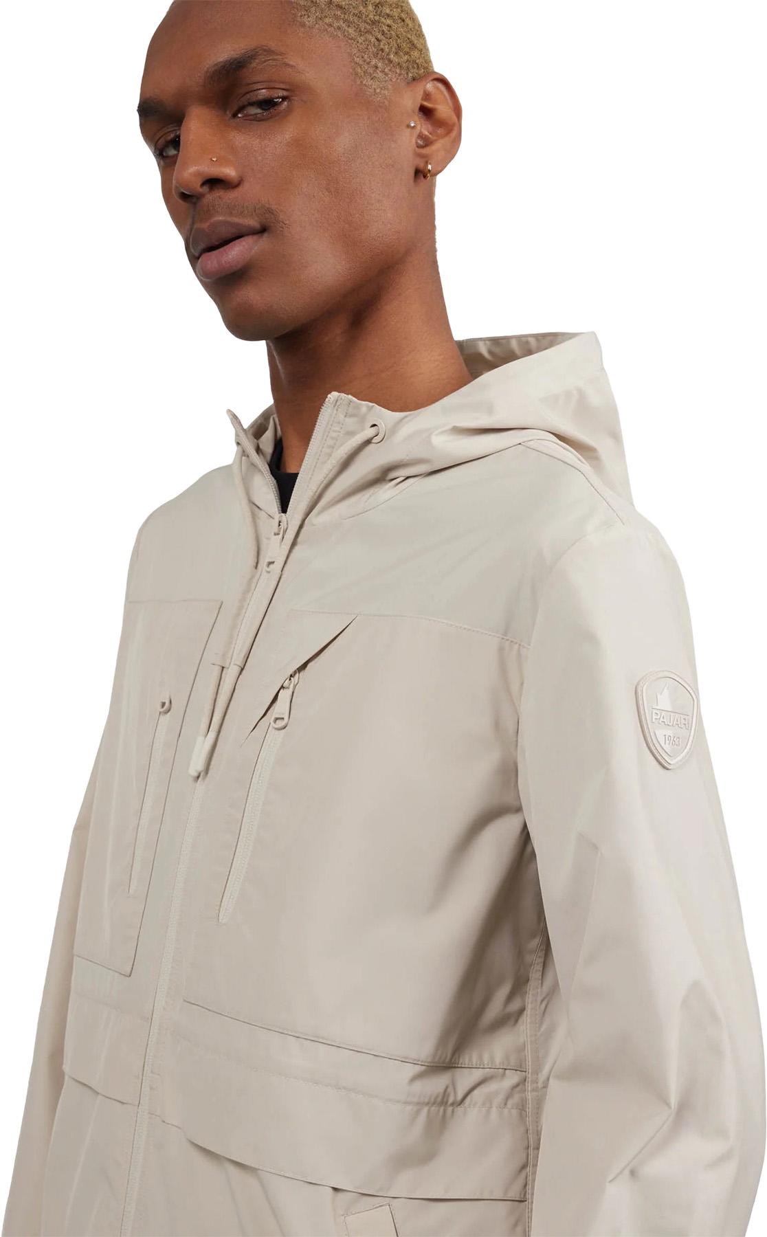 Product gallery image number 4 for product Jiro Rain Shell Jacket with Fixed Hood - Men's