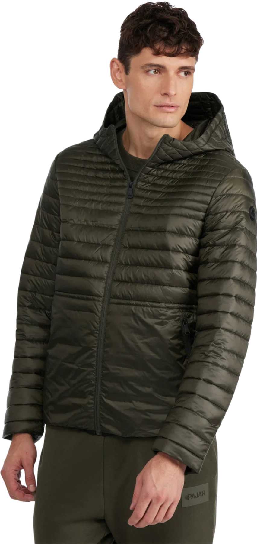 Image de produit pour Manteau matelassé légèr et compressible active avec capuchon fixe Eriksson - Homme
