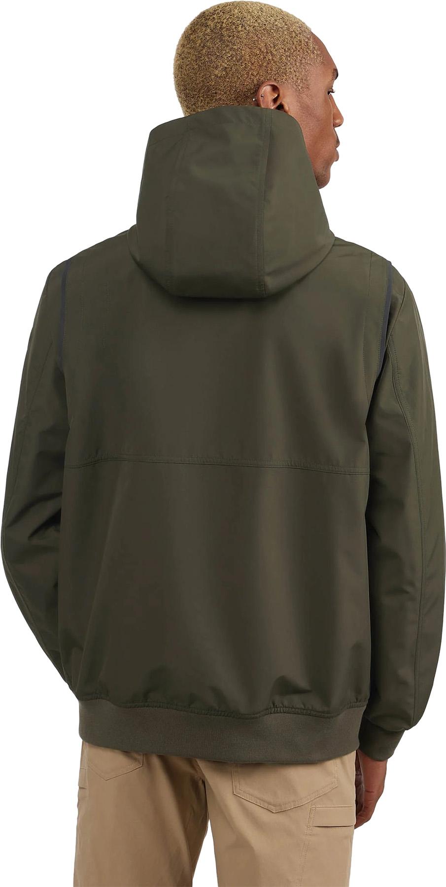Product gallery image number 3 for product Riku Golf-Style Rain Jacket with Detachable Hood - Men's