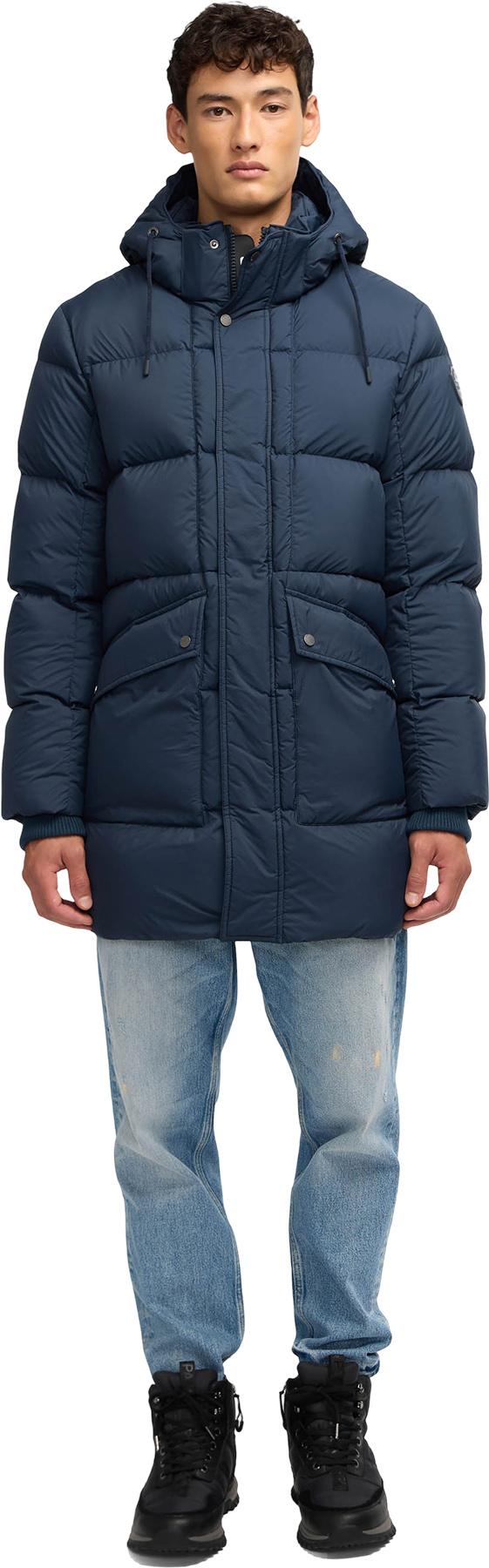 Product gallery image number 6 for product Teneca Channel Quilted Puffer Jacket with Removable Hood - Men's