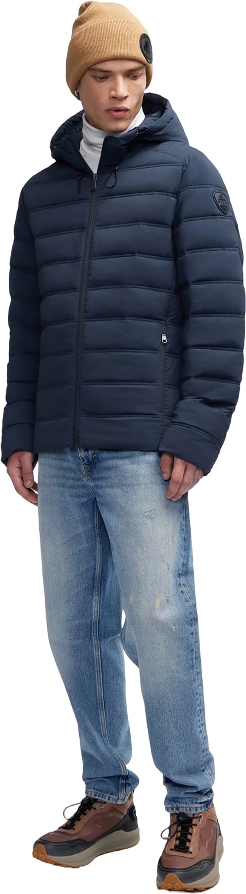 Product gallery image number 4 for product Seneca Lightweight Stretch Puffer Jacket with Fixed Hood - Men's