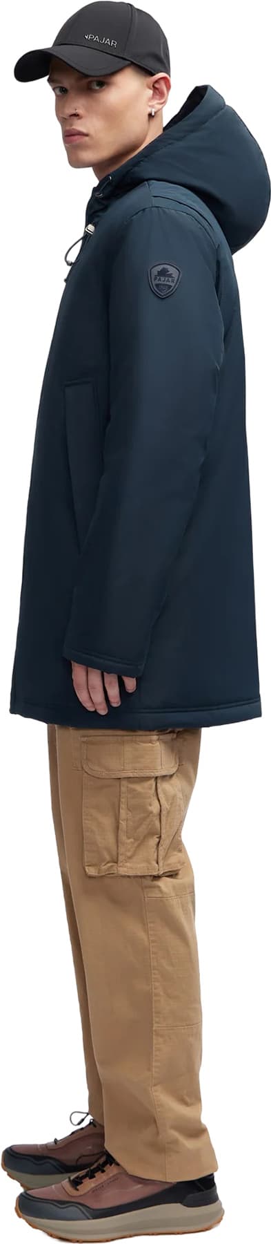 Product gallery image number 2 for product Cam Lightly Padded Coat with Fixed Hood - Men's