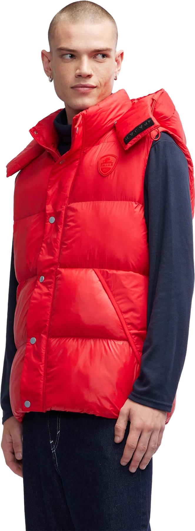 Product gallery image number 3 for product Hyeon Lightweight Puffer Vest with Removable Hood - Men's