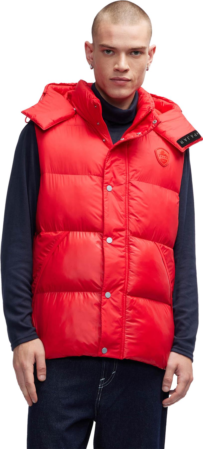 Product image for Hyeon Lightweight Puffer Vest with Removable Hood - Men's